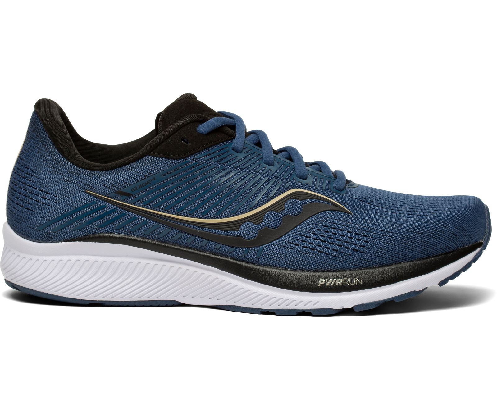 Saucony Guide 14 Men's Running Shoes Navy / Black | AU 501UZGT